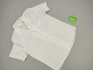 biale gladka bluzki: Bluzka damska, rozmiar 4XL — 2