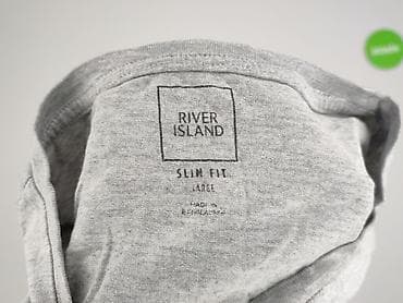 support sinsay: River Island, Koszulka dla mężczyzn, rozmiar L — 4