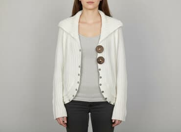 tanie narzutki damskie: Kardigan damski, rozmiar S — 5