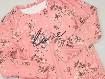 biała jedwabna bluzka damska: Love, Bluza damska
, rozmiar XL — 1