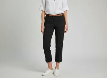 kuloty damskie jeansy: Spodnie 3/4 damskie, rozmiar M — 6