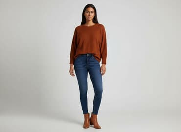 poliamid w swetrze: F&F, Sweter damski, rozmiar M — 7