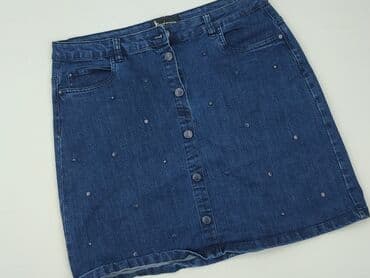 mini spódniczki wpadki: Jeanswear, Spódnica damska, rozmiar L — 3