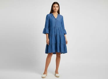 sukienki dżinsowe tanie: More & More, Sukienka damska, rozmiar XS — 6