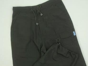 Women: Material trousers for women, size XL (EU 42) — 1