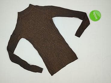 sweter czerwony: Gina Tricot, Golf damski, rozmiar S — 2