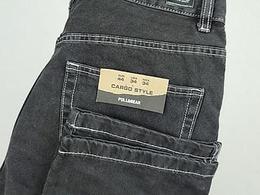 bluzy kukon: PULL&BEAR, Spodnie cargo damskie, rozmiar S — 6