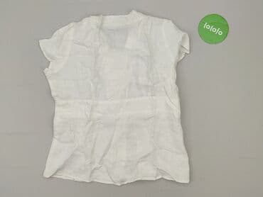 biała jedwabna bluzka damska: Bluzka damska, rozmiar XL — 3