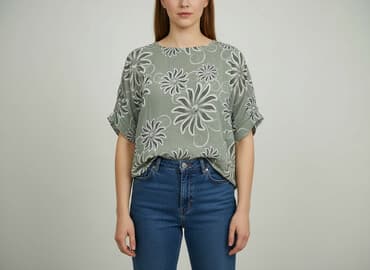 bluzka z szerokimi rękawami zalando: Bluzka damska, rozmiar One size — 1