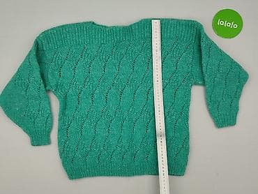 sweter dekolt serce: Hand Knitted, Sweter damski, rozmiar One size — 3