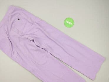 liliowy garnitur damski: House, Spodnie materiałowe damskie, rozmiar M — 3