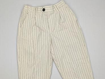 s stradivarius: Bershka, Material trousers for women, size S — 1