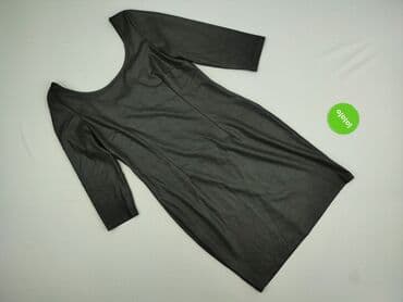 krótkie czarne skórzane spodenki: Reserved YFL, Sukienka damska, rozmiar L — 2