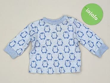 spodnie piżamowe hm: Bluzka, F&F, 1-3 m, stan - Idealny — 2