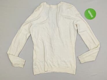 sweter w paski z serduszkiem: Orsay, Kardigan damski, M — 3