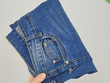 czarne cargo pull and bear: Джинси жіночі, розмір XL — 6