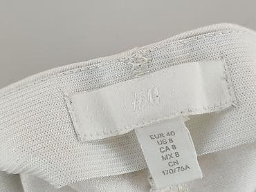 jeansy plus size: H&M, Spodnie materiałowe damskie, rozmiar M — 4