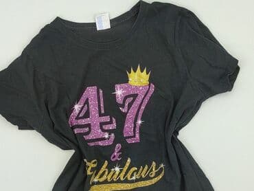 koszulka lakers czarna: Port & Company, T-shirt damski, rozmiar L — 1