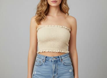 shein krótkie spodenki dla dzieci: Shein, Top damski, rozmiar XS — 6