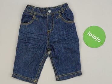 джинсова куртка: Denim pants, 3-6 months, condition - Perfect — 2
