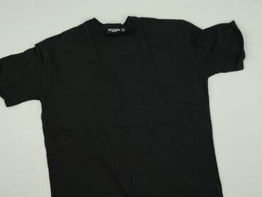 czarne t shirty damskie w serek: PrettyLittleThing, T-shirt damski, rozmiar XS — 1