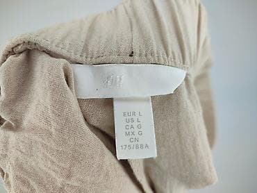 lenar plus: H&M, Spodnie materiałowe damskie, rozmiar L — 4
