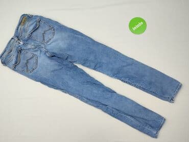 jeansy plus size wysoki stan: Jeansy damskie, rozmiar S — 3