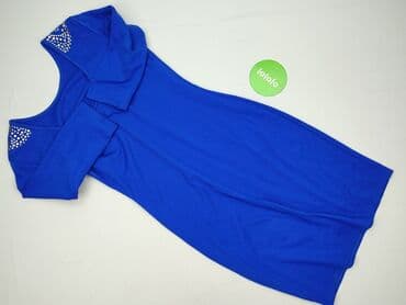 sukienki maxi na wesele niebieska: Sukienka damska, rozmiar M — 3