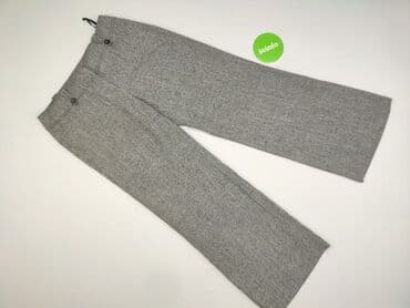 jakie rajstopy do srebrnej sukienki: F&F, Material trousers for women, size L (EU 40) — 2