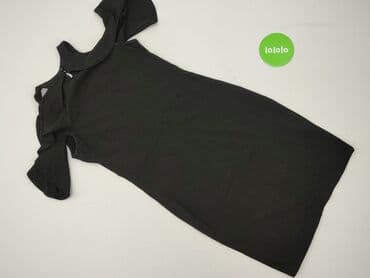 czarna sukienka z długim rękawem sinsay: Sinsay, Sukienka damska, rozmiar M — 3