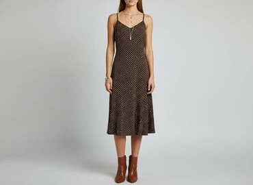 sukienka midi na wesele koronka: Sukienka damska, rozmiar S — 6