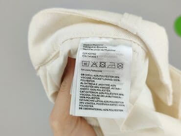 woskowane spodnie z wysokim stanem h m: H&M, Брюки жіночі, розмір M — 6