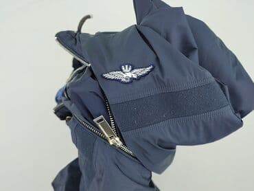 kurtka puchowa z kapturem krzyżówka: Aeronautica Militare, Kurtka przejściowa damska, 5XL — 6