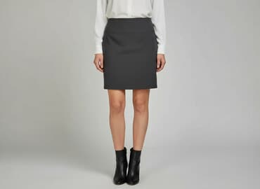 plisowane spódnice szara: Spódnica damska, rozmiar M — 5