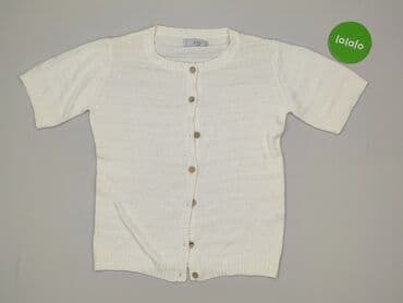 sweter z krótkim rękawem męski: VRS, Kardigan damski, rozmiar S — 2