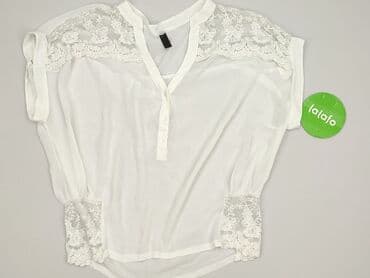 zwiewna bluzki w kwiaty: Bluzka damska, rozmiar M — 2