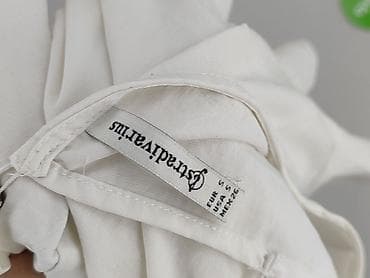 biale gladka bluzki: Stradivarius, Bluzka damska, rozmiar S — 5