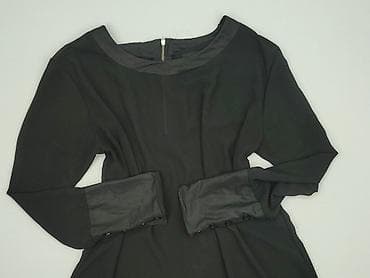 czarne bluzki boho: Bluzka damska, rozmiar L — 1