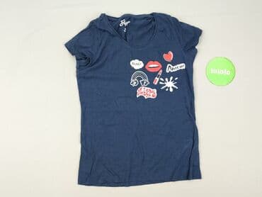 t shirty niebieski: T-shirt damski, rozmiar S — 3