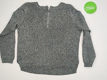 sweter geometryczny: Sweter damski, rozmiar M — 3