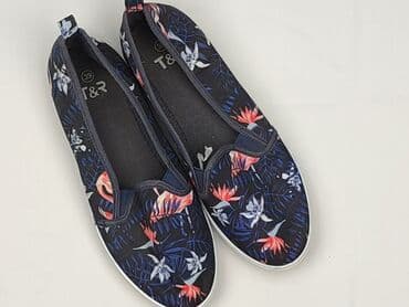 klapki z futerkiem firmowe: Trampki damskie, rozmiar 39 — 1