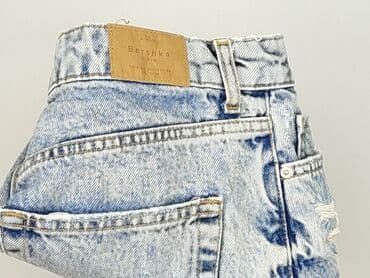 jeansy mom fit z dziurami bershka: Bershka, Szorty damskie, rozmiar S — 5