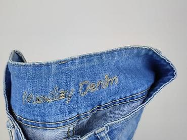 pro moda sandały: Denim, Spodnie 3/4 damskie, rozmiar M — 4