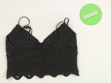 bluzki basic z dekoltem v: Stradivarius, Women`s top, size S (EU 36) — 3