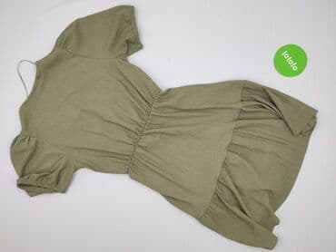 sukienki butelkowa zieleń midi: Primark, Sukienka damska, rozmiar M — 3