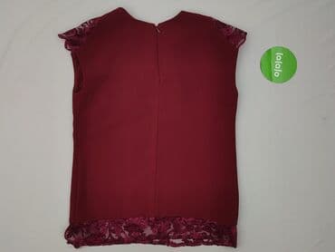 czerwone bluzki eleganckie: Bluzka damska, rozmiar M — 4