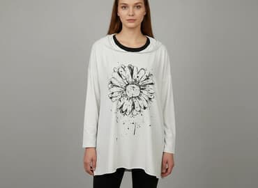 bluza z diamencikami: Bluza z kapturem damska, rozmiar M — 1