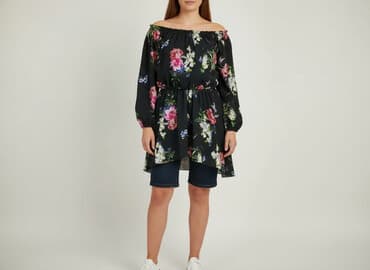 sukienki włoskie duże rozmiary: Sukienka damska, rozmiar L — 6