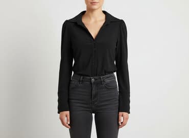 skladanie koszulki: Bluzka damska, rozmiar M — 8