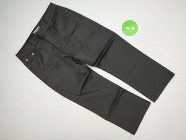 black jeans: Spodnie materiałowe damskie, rozmiar L — 2